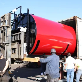 Sealcoat tank shipment by Rayner Equipment Systems