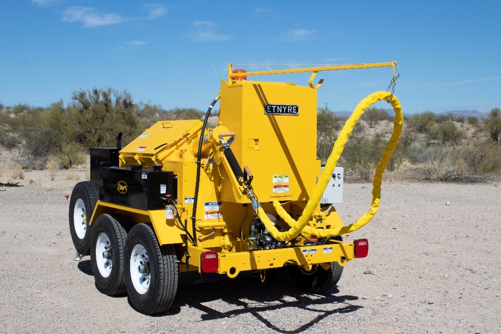 An Etnyre crack sealer used for Asphalt Repair