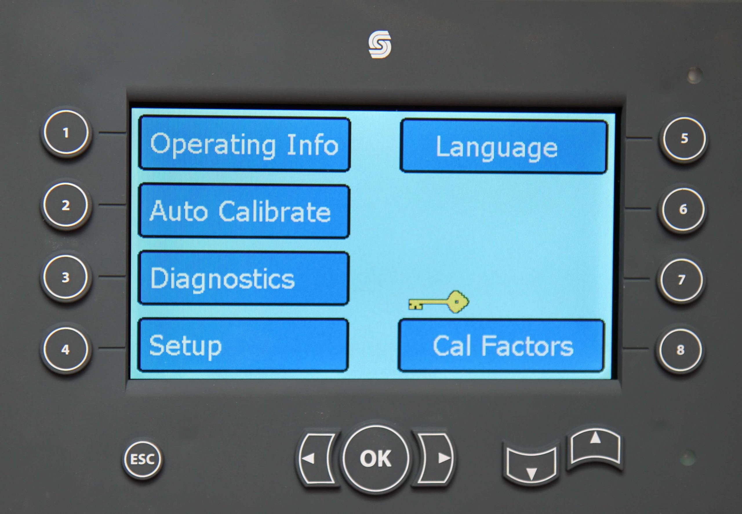 Sistema de control de calidad/pantalla informatizada del RoadSaver II